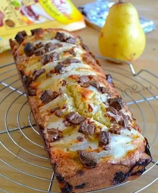 Cake Poire et Chocolat : Un Délice Gourmand