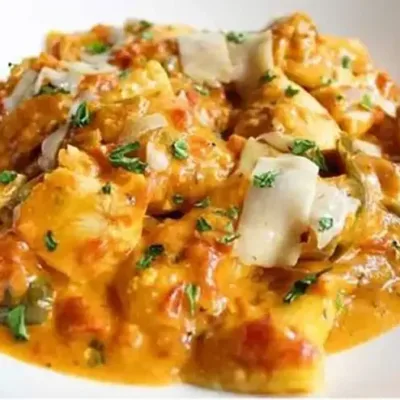 Curry de poulet aux patates douces