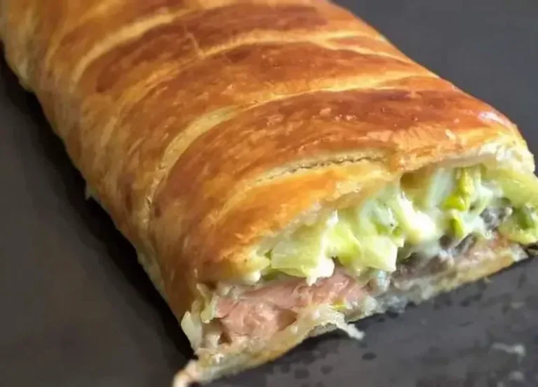 Feuilleté de Saumon et Poireaux : Élégance Croustillante