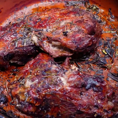 Épaule d'Agneau Confit à la Provençale