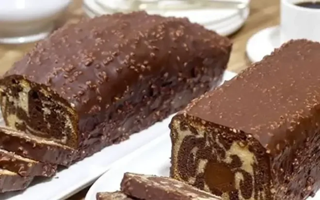 Gâteau Marbré au Chocolat