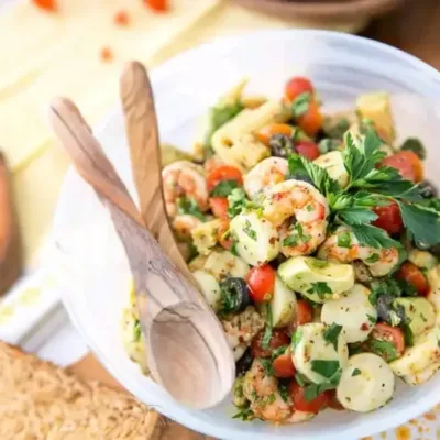 Salade de Crevettes Froides : Fraîcheur Estivale