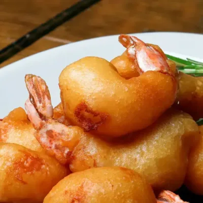 Beignets de crevettes croustillants et savoureux
