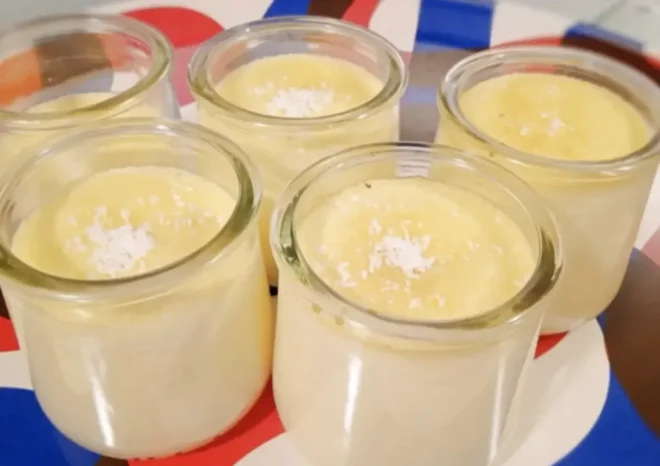 les Délices d’Oeufs au Lait à la Noix de Coco