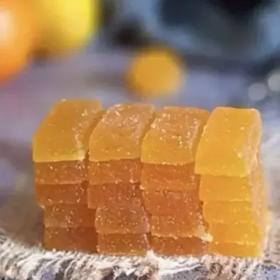 Pâte de Fruit Orange et Citron Maison