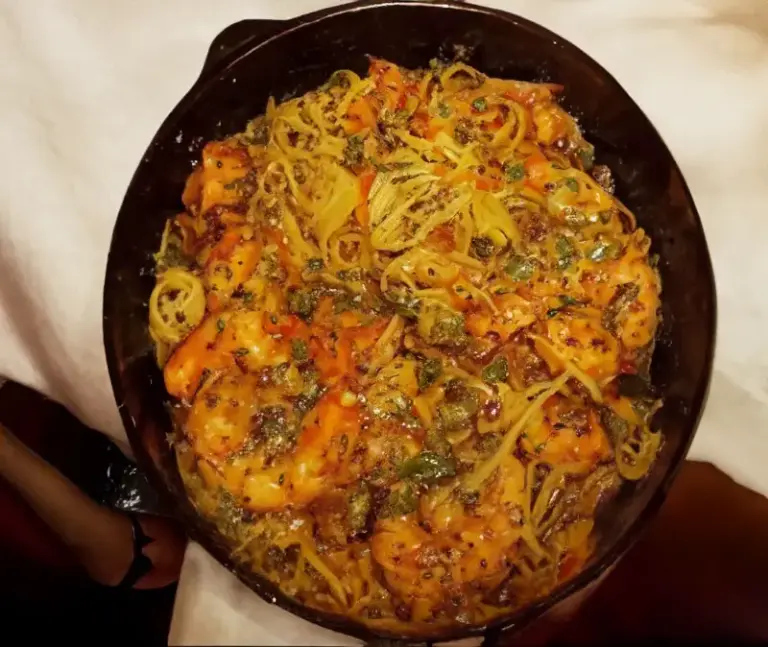Pâtes aux Crevettes à la Cajun