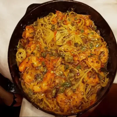 Pâtes aux Crevettes à la Cajun : Recette Savoureuse