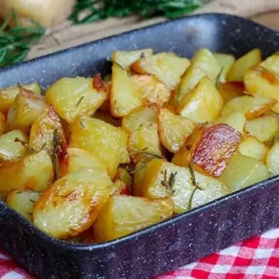 Pommes de Terre au Four Croustillantes