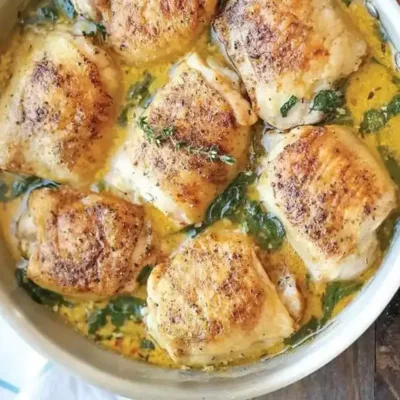 Poulet Crémeux aux Tomates Séchées