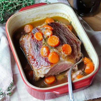 Rouelle de Porc au Vin Blanc : Recette Traditionnelle