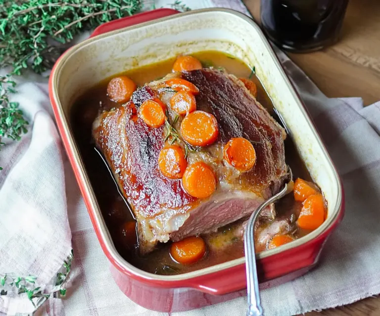 Rouelle de Porc au Vin Blanc