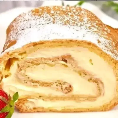 Rouleau sucré Karpatka : un délice polonais