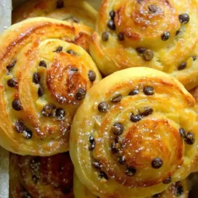 Roulés à la Crème Pâtissière et Chocolat