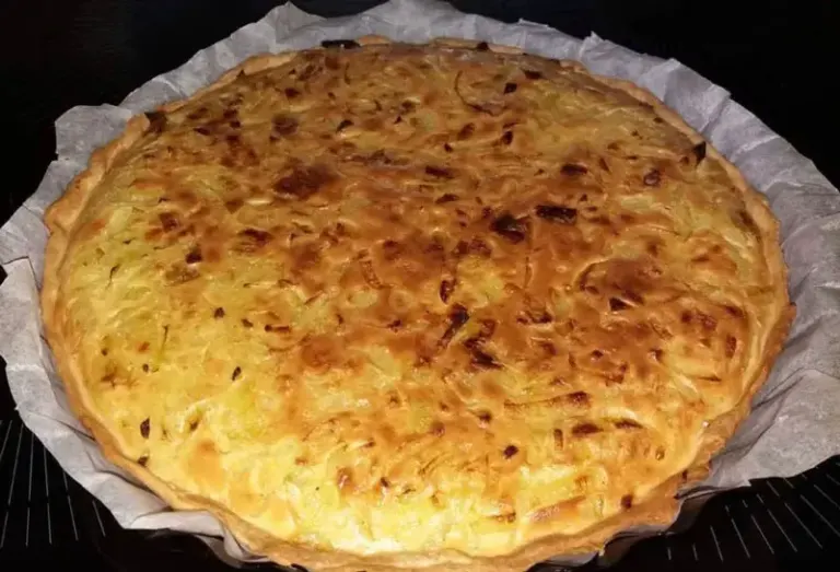 Tarte aux Oignons Alsacienne