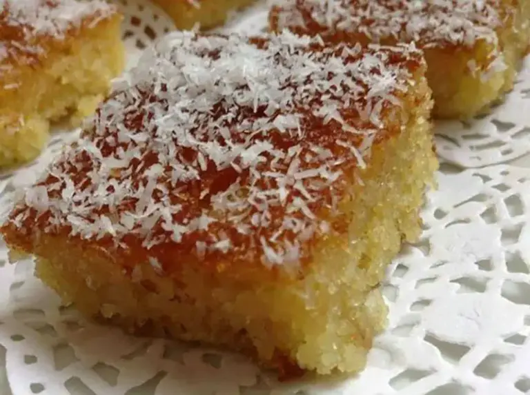 Basboussa à la Noix de Coco