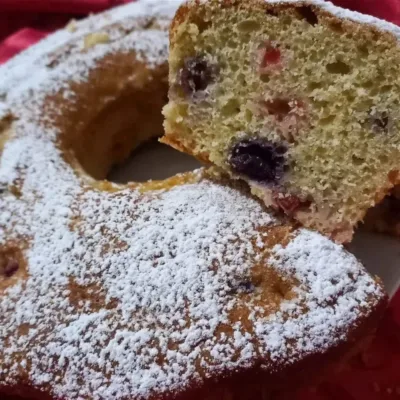 Ciambellone Ricotta et Fruits Rouges : Un Délice !