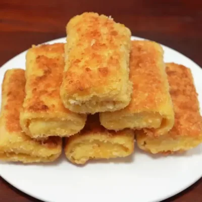 Crêpes de pommes de terre farcies délicieuses