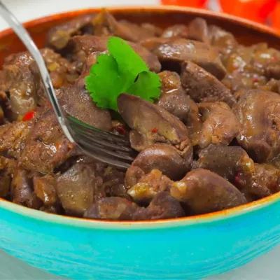 Foie de Poulet en Sauce Chili Douce