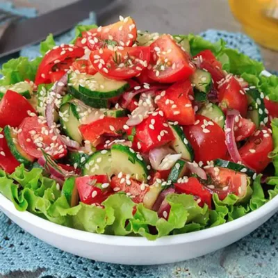 Salade de Légumes à la Vinaigrette Moutardée