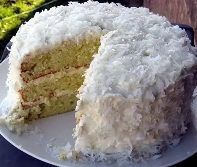 Gâteau à la Noix de Coco « Attrape Mari »