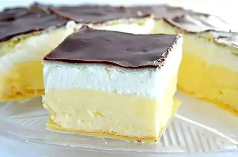 Le gâteau crémeux de grand-mère