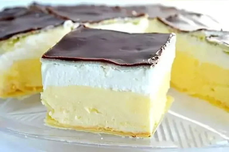 Le gâteau crémeux de grand-mère