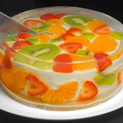 Gâteau aux Fruits Sans Cuisson en 5 Minutes
