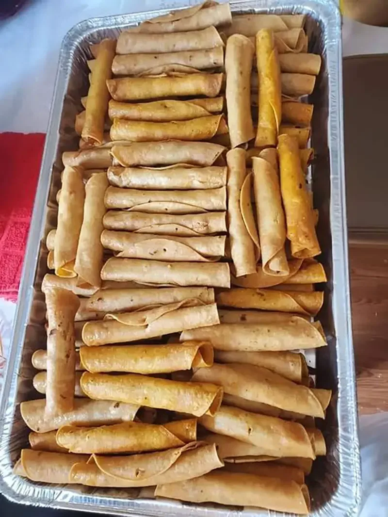 Flautas au poulet et fromage : un délice mexicain
