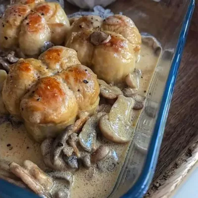 Paupiettes de Veau à la Sauce Forestière