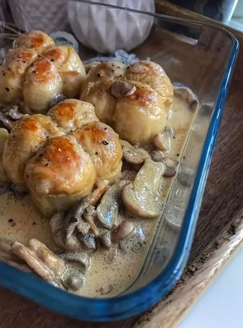 Les Paupiettes de Veau à la Sauce Forestière