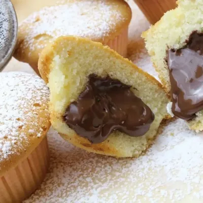 Muffins à la Nutella : Douceur Chocolatée
