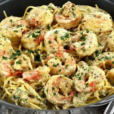 Pâtes aux Crevettes à l’Ail : Une Délicieuse Recette