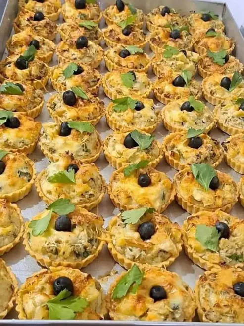 Quiche au Blanc de Poulet et Sauce au Fromage