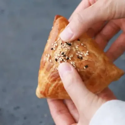 Samsa Ouzbek à la Viande et Citrouille au Four