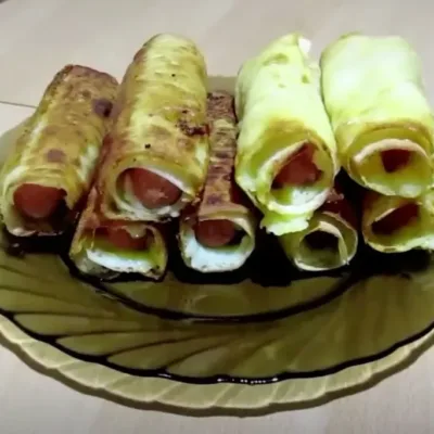 Saucisses Croustillantes en Pain Pita