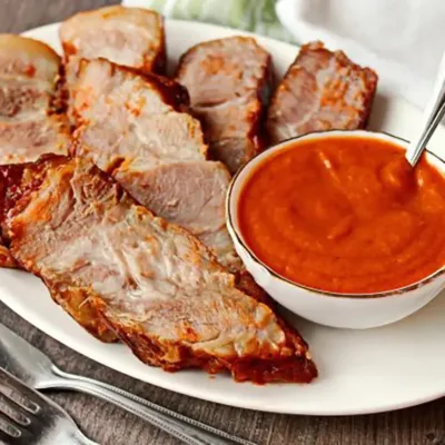 Schwäbischer Schweinebraten à la Française