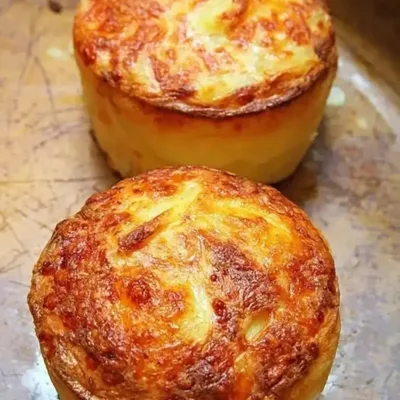 Soufflés au jambon