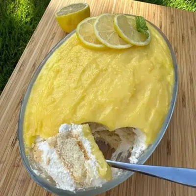 Tiramisu au Citron : Un Dessert Rafraîchissant