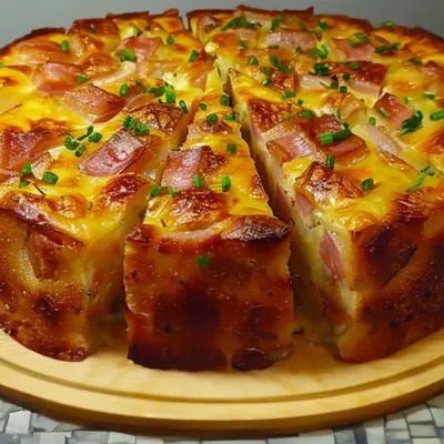 Cake au Jambon et au Gruyère Râpé Savoureux
