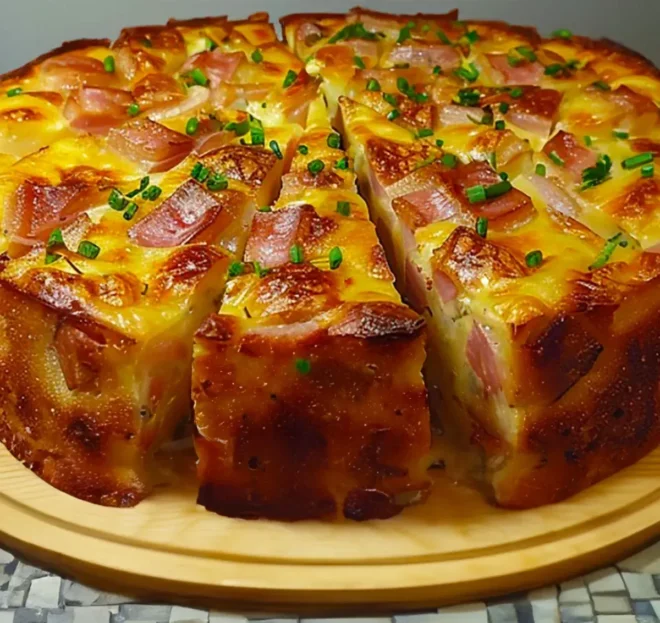 Cake au Jambon et au Gruyère Râpé Savoureux