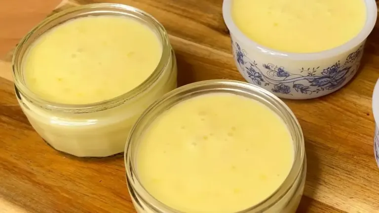 Crème de Citron Magique : Sans Œufs, Sans Amidon, Sans Farine !