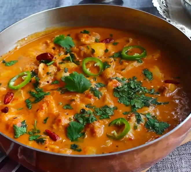Curry de Poisson Blanc au Lait de Coco