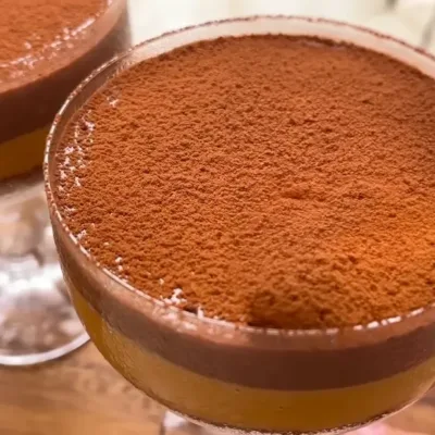 Crème au chocolat et biscuits sans cuisson