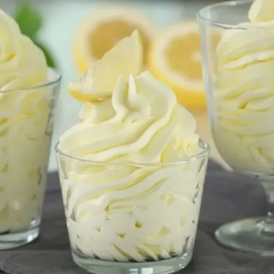 Dessert crémeux au citron en 5 minutes