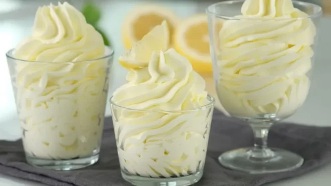 Dessert crémeux au citron en 5 minutes