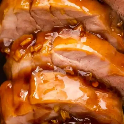 Filet de Porc Sucré et Salé au Miel et à l'Ail