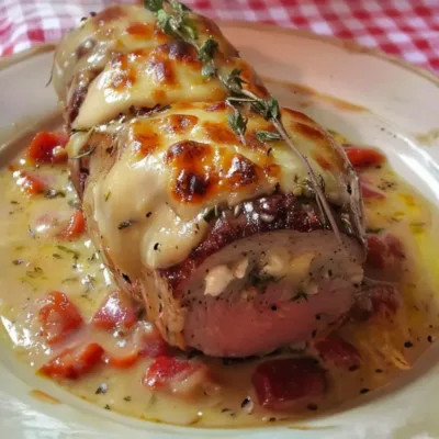 Filet Mignon de Porc au Boursin : Recette Élégante