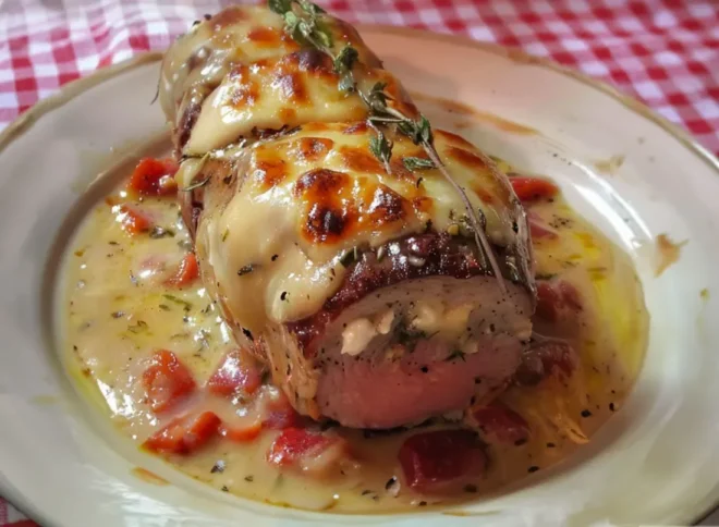 Filet mignon de porc au Boursin