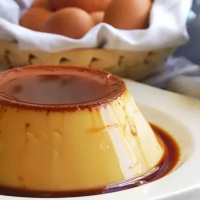 Flan d'Oeuf Facile et Rapide : 3 Ingrédients