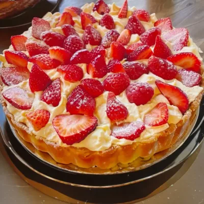 Gâteau au Yaourt aux Fraises : Délice Simple